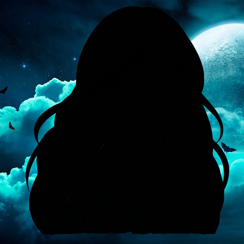 realistic girl with long realistic hair