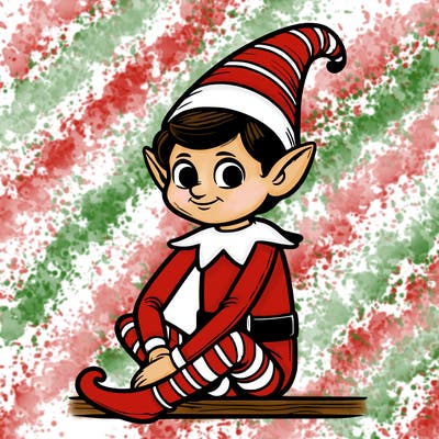 realistic elf on the shelf