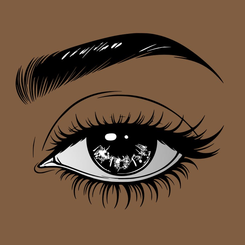 eye closed realistic