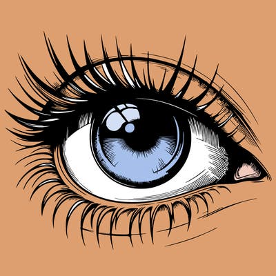realistic eye