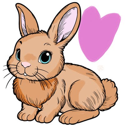 realistic bunny