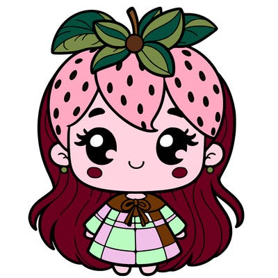 strawberry girl