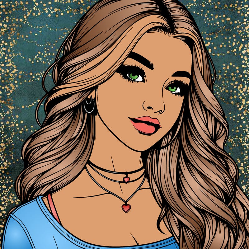 detailed realistic girl