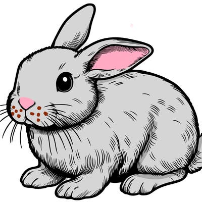 realistic bunny