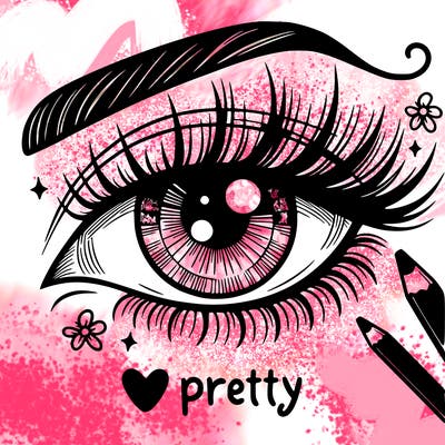 pretty eye