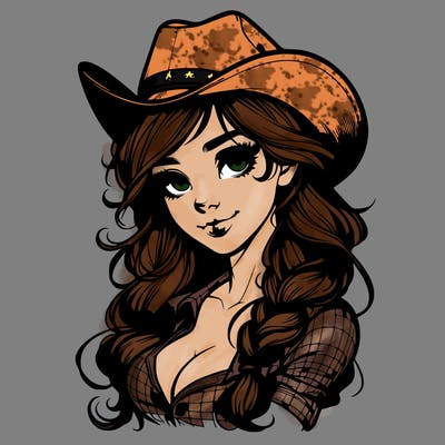 realistic cowgirl