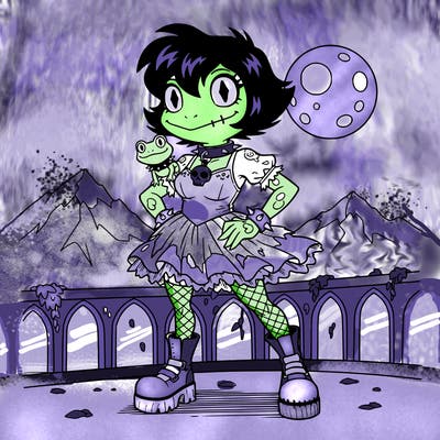 frog goth