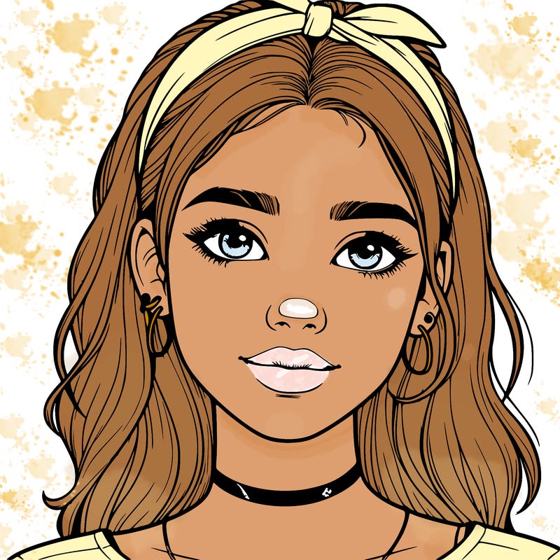 realistic teenage girl