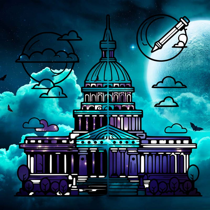 cartoon, landmark, simple, very easy to color