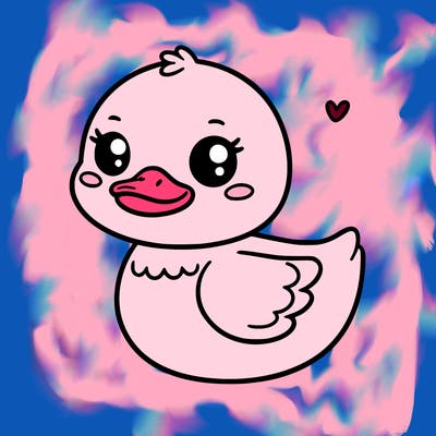 cute duck