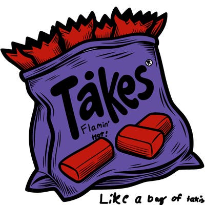 a bag of takies
