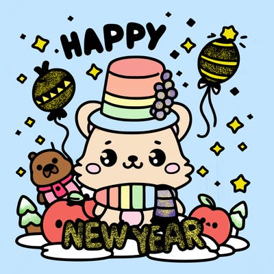 message : happy new year