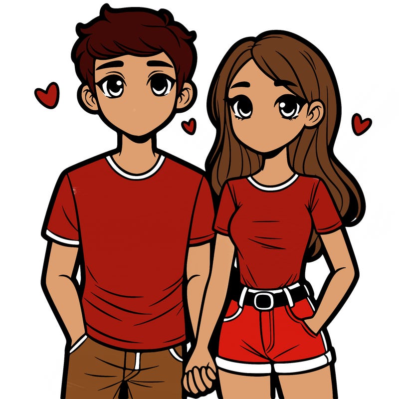 boyfriend and girlfriend