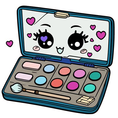 makeup pallet