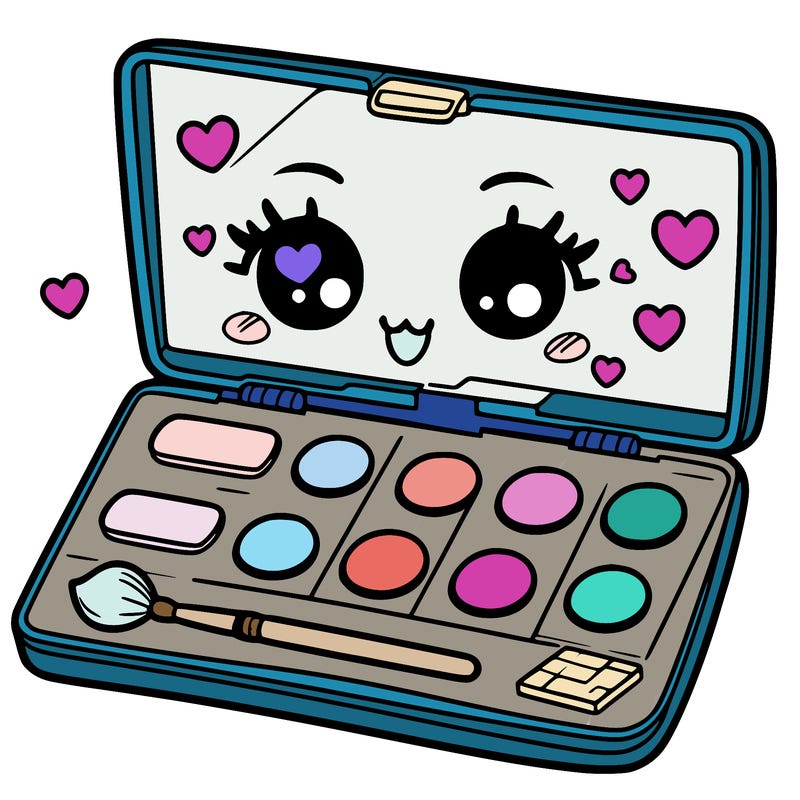 makeup pallet