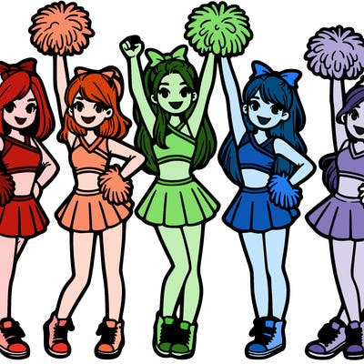 cheerleaders