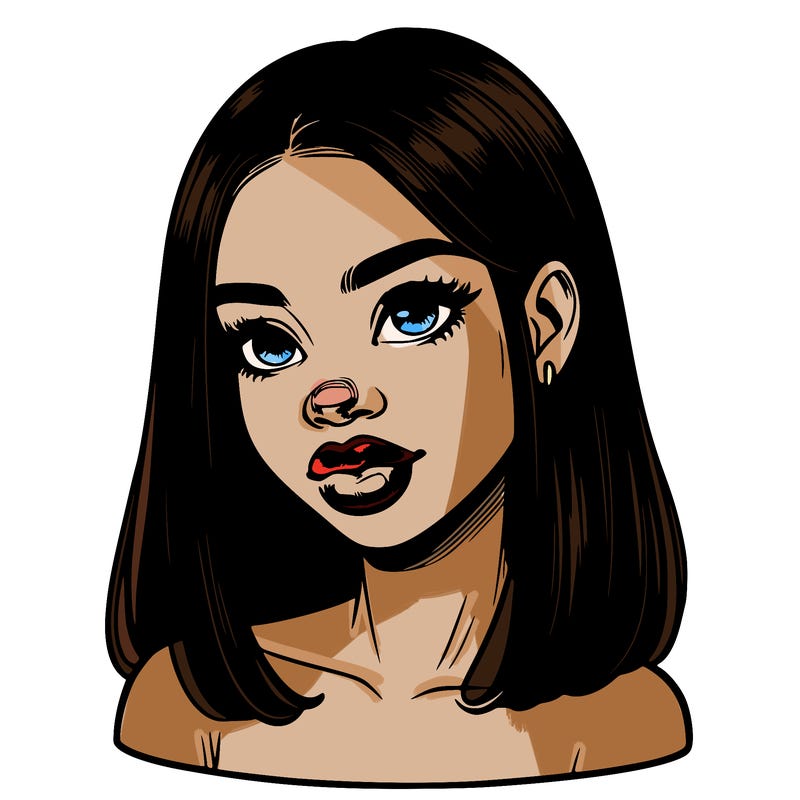 realistic black girl