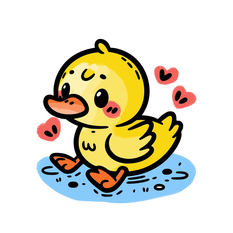 cute duck