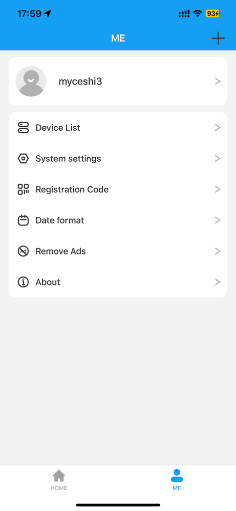 SeTracker - SeTrackerアプリのユーザープロフィールとシステム設定画面