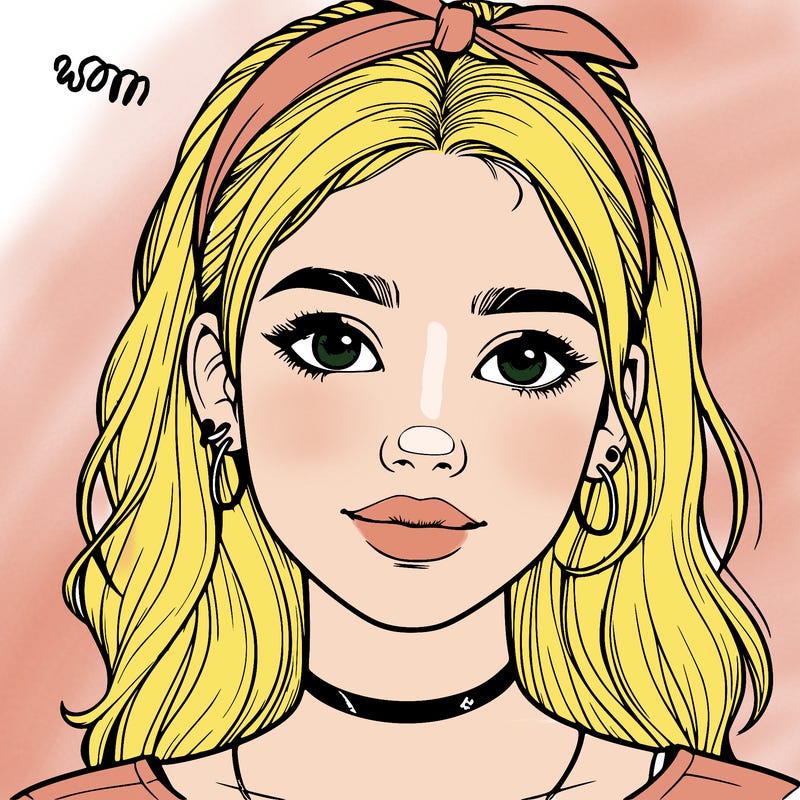 realistic teenage girl