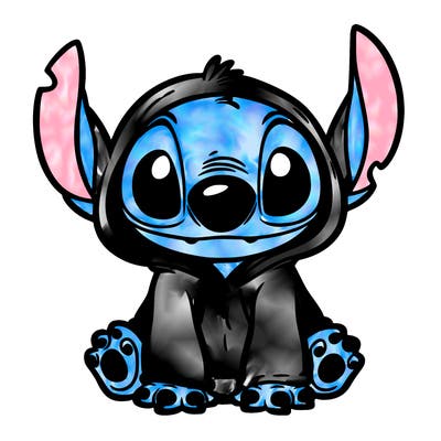 stitch in a dog costume