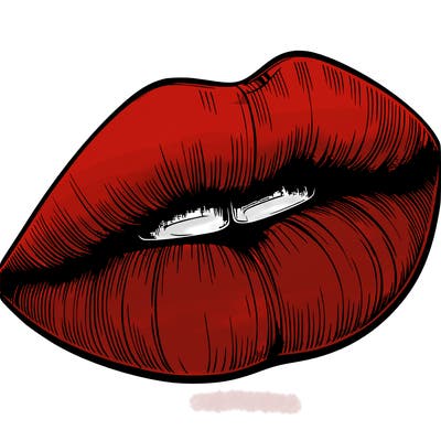 realistic lips