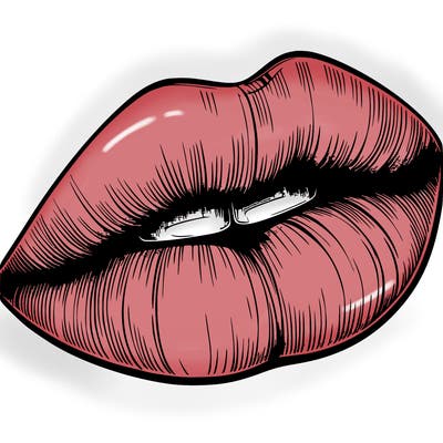 realistic lips