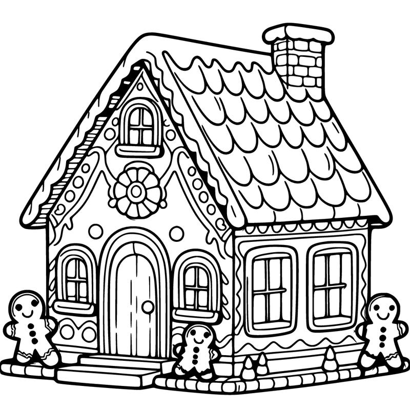 gingerbread house