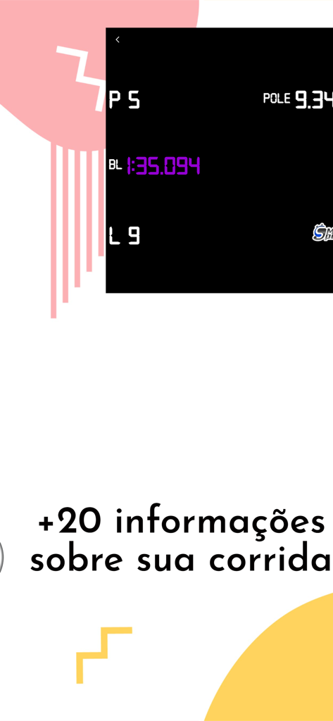 MySpotter - MySpotter racing app interface showing real time lap times and qualifying session data