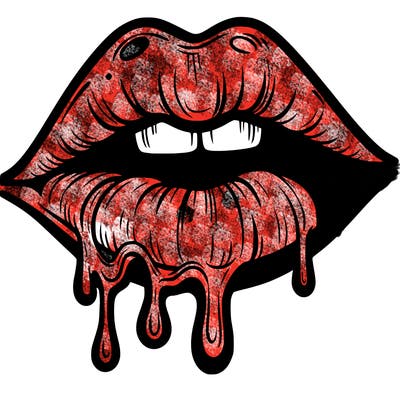lips that look realistic and drip