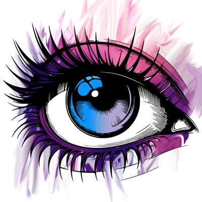 realistic eye
