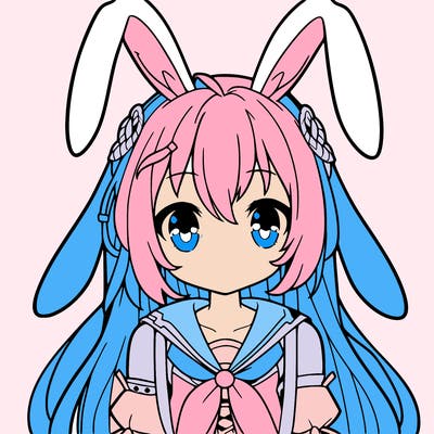 bunny anime girl
