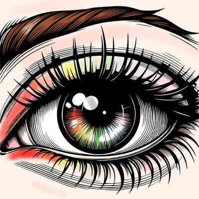 realistic eye