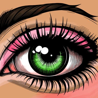 realistic eye