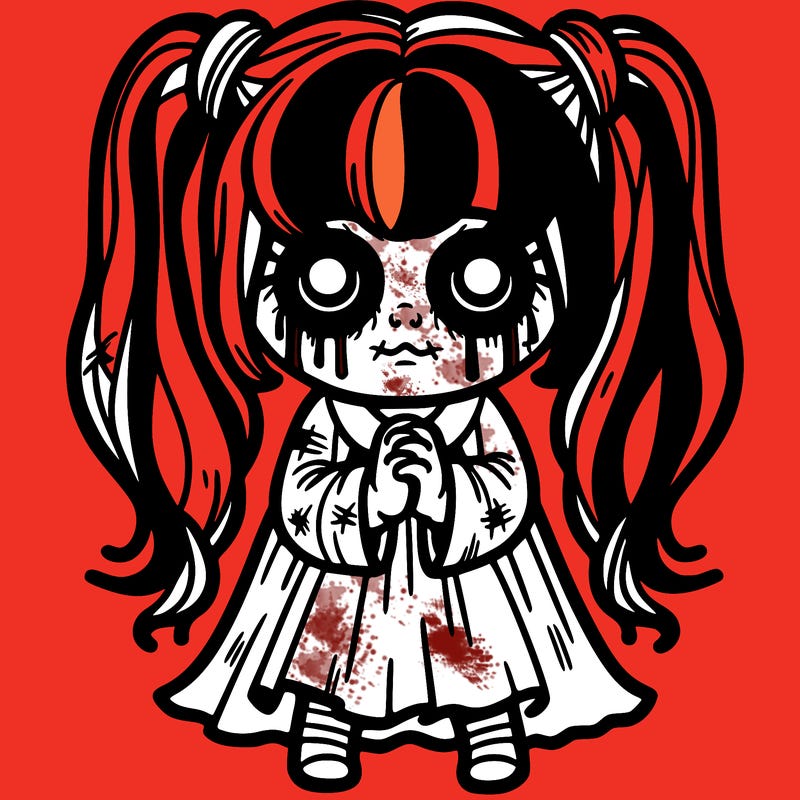 scary girl