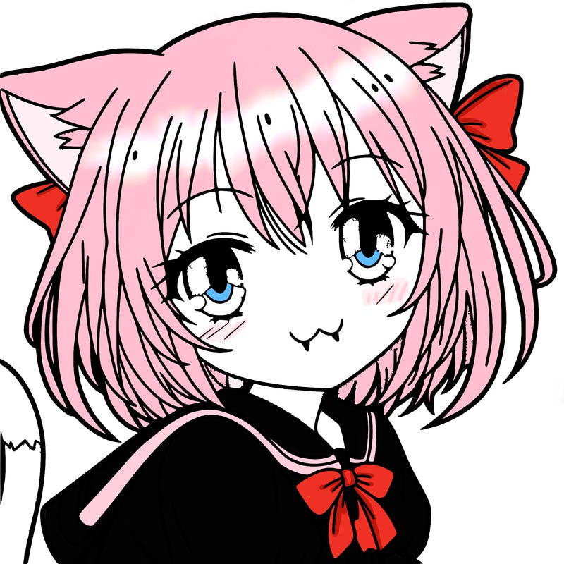 cat anime girl