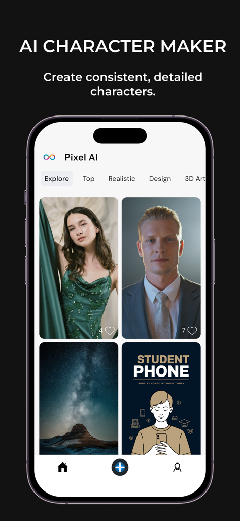 Pixel AI - Image Generator - Graphics & Design App | MWM