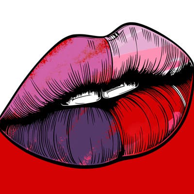 realistic lips