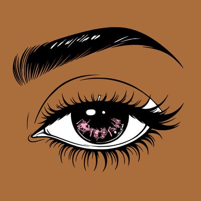 eye closed realistic