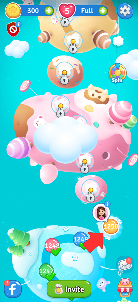 Alphabet Scape: Find Words! - Alphabet Scape mobile game level map showing progression through colorful themed worlds.