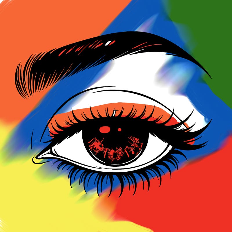 eye closed realistic