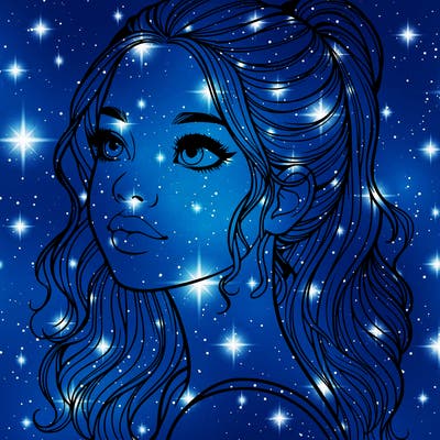 beautiful realistic girl