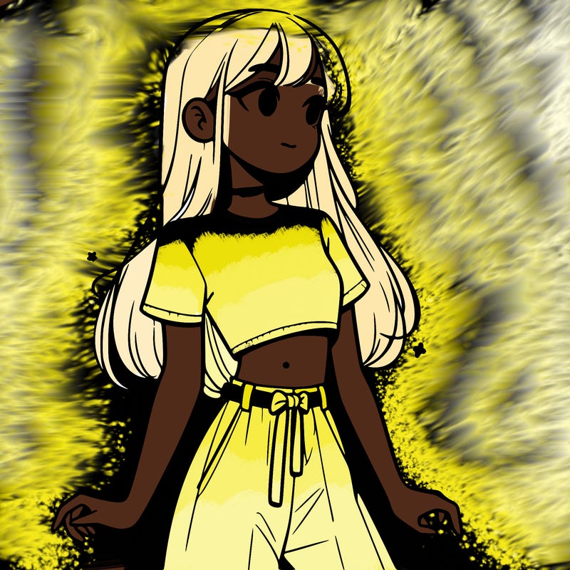 girl in a cute crop top