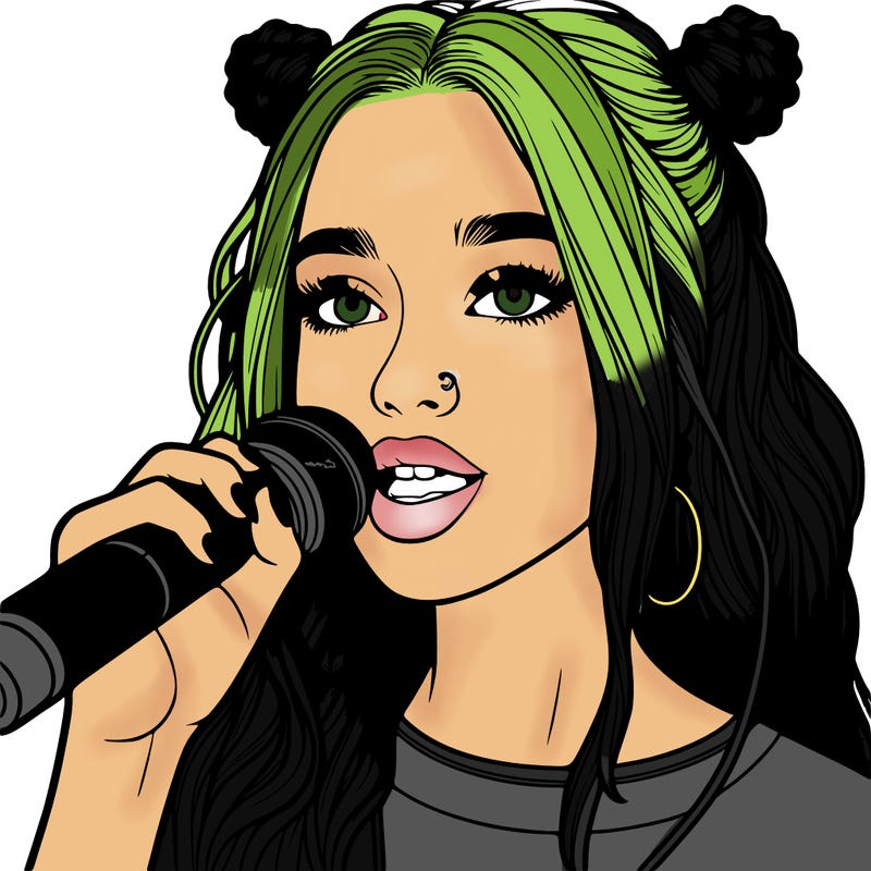realistic billie eilish