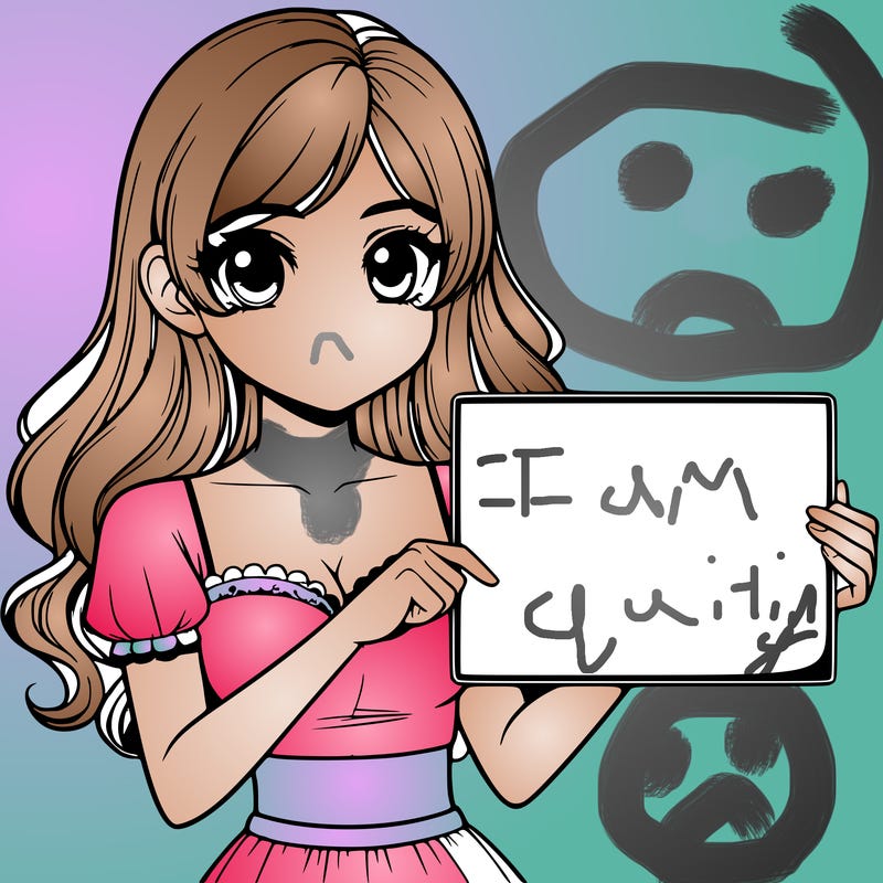 realistic pretty girl holding blank sign
