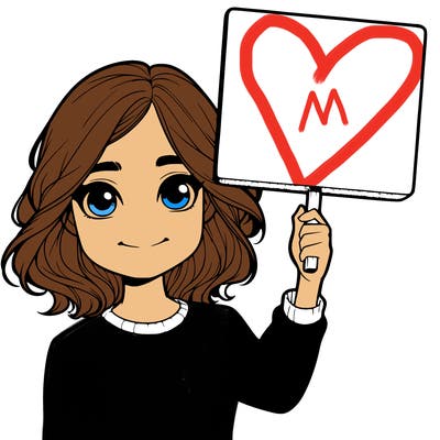 realistic girl holding up a sign