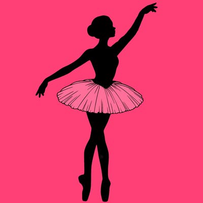 realistic ballerina