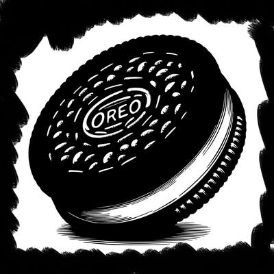 realistic oreo