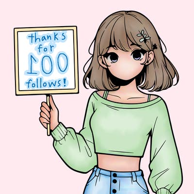 girl holding a blank sign in a long sleeve crop top