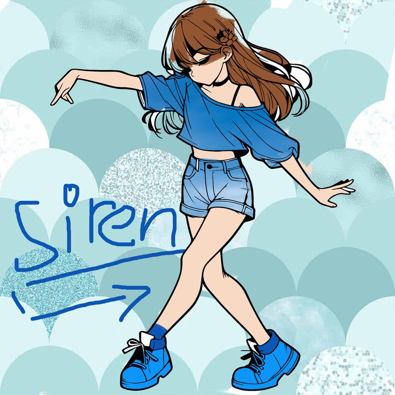 realistic girl danceing